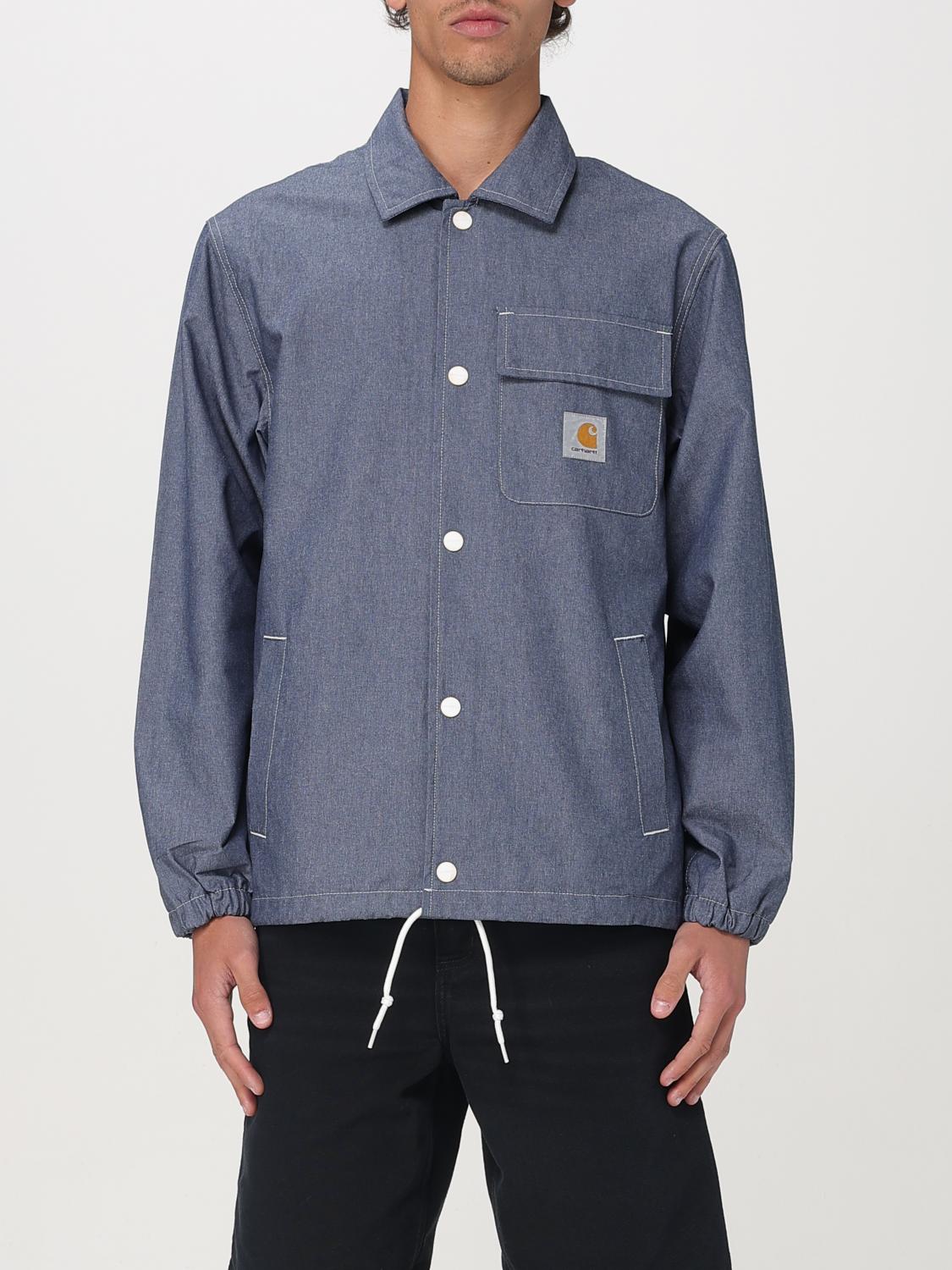 Jacket CARHARTT WIP Men color Blue Jacket CARHARTT WIP Men color Blue