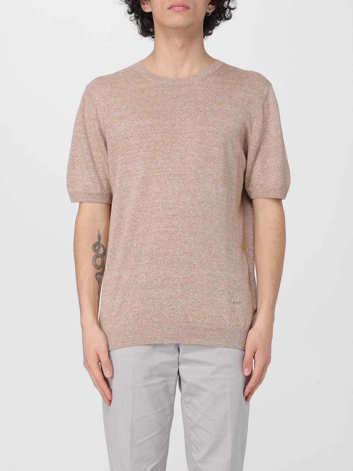 Fay Sweater Men Color Beige In Beige