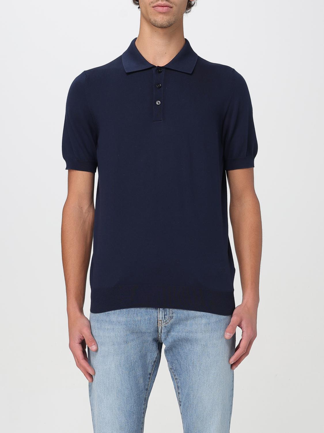 Fay Polo Shirt  Men Color Blue In Blue