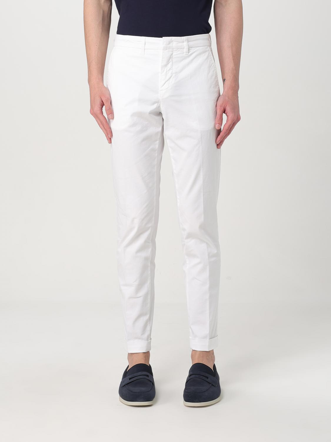 Fay Pants Men Color White In White