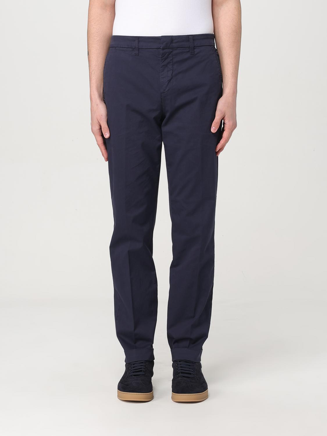 Fay Pants Men Color Blue In Blue