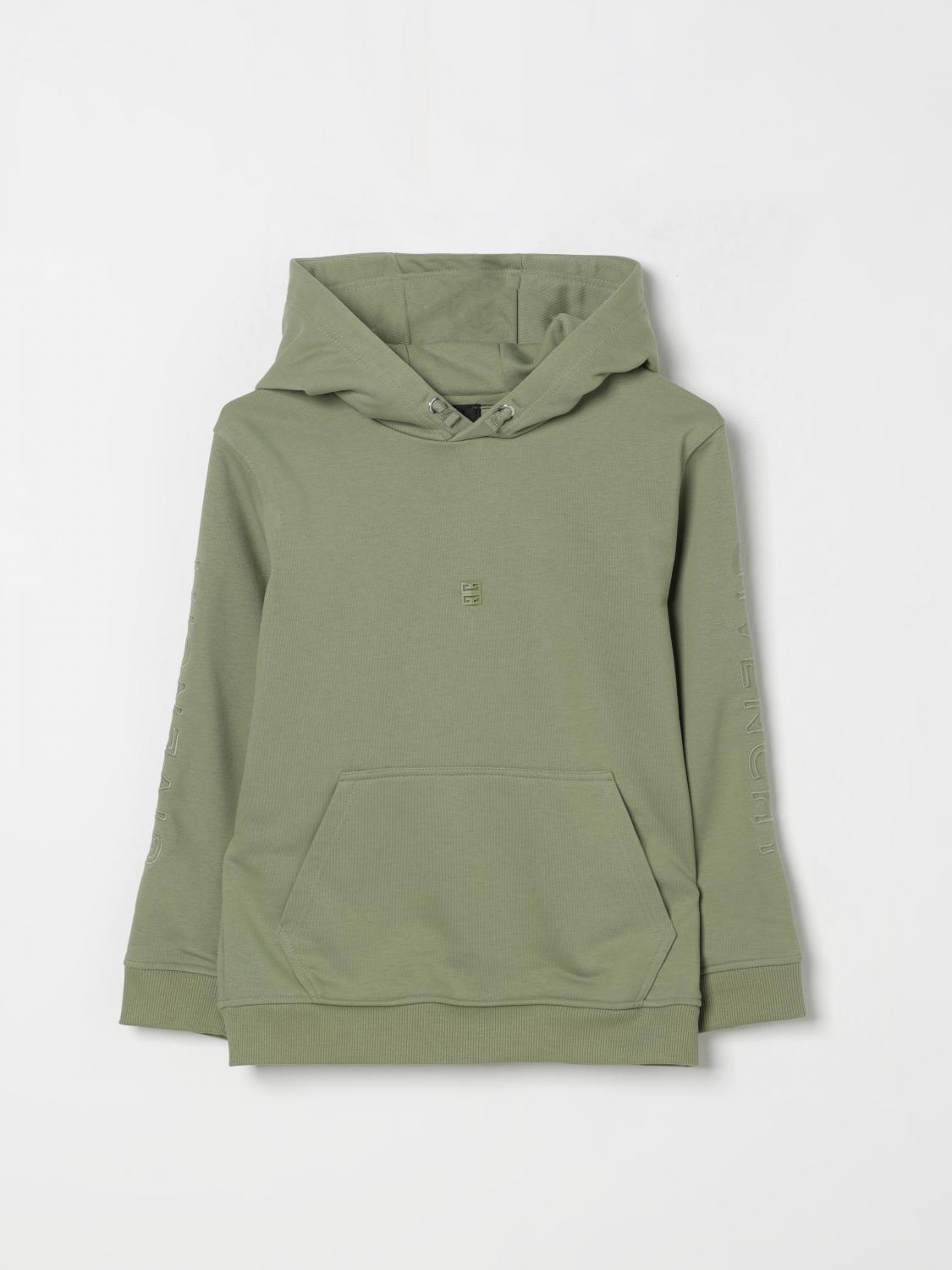 Givenchy 4g-motif Hoodie In Grey