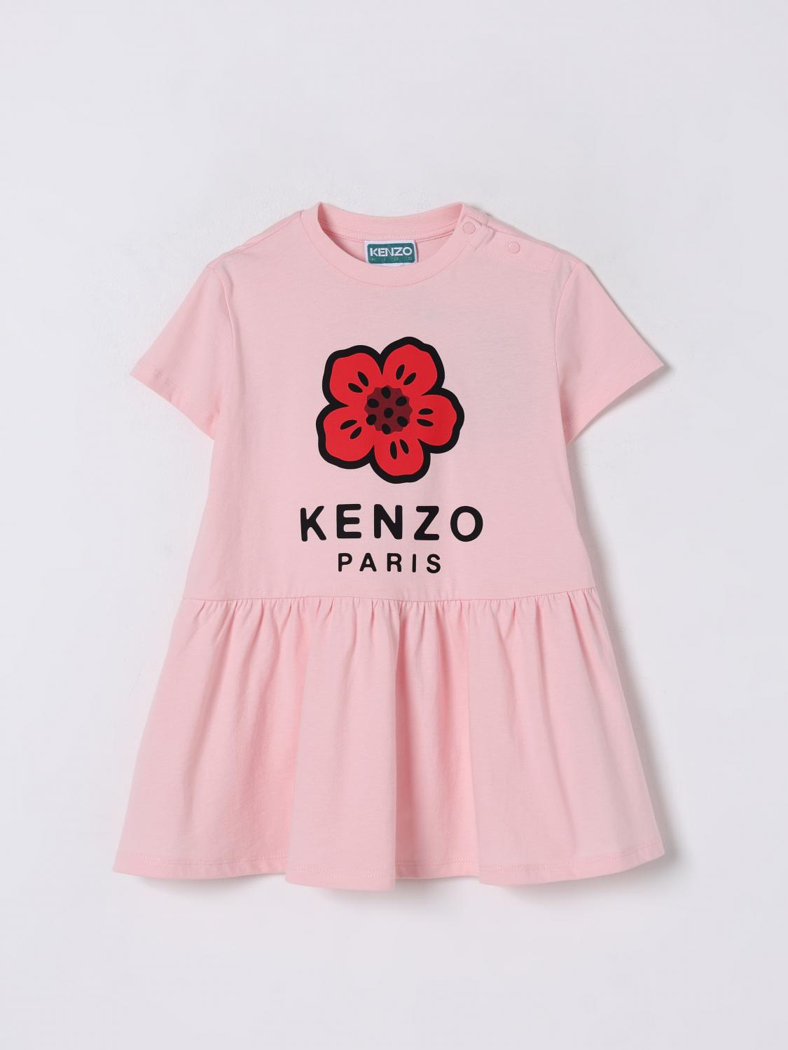 Kenzo Dress  Kids Kids Color Pink In Pink