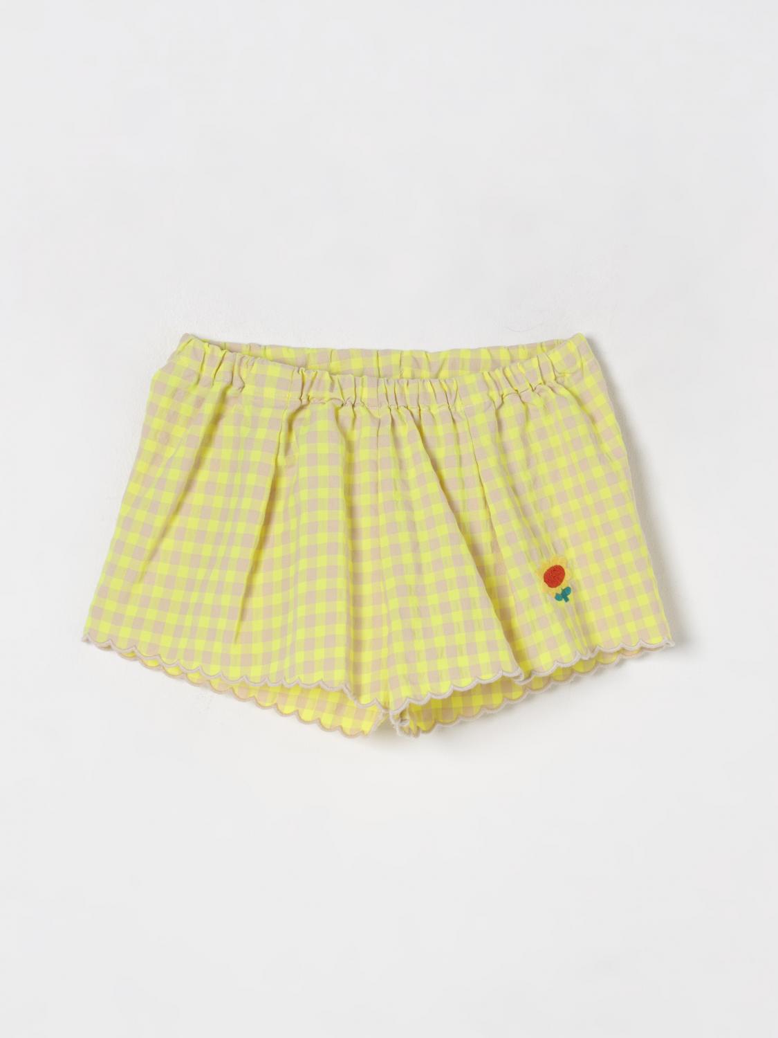 BOBO CHOSES SHORTS BOBO CHOSES KIDS COLOR WHITE