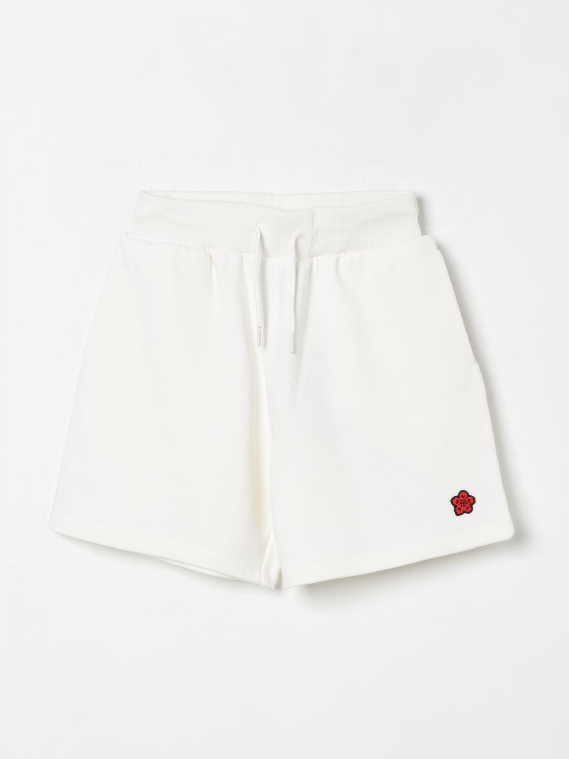 KENZO SHORT KENZO KIDS KIDS COLOR YELLOW CREAM G62678090