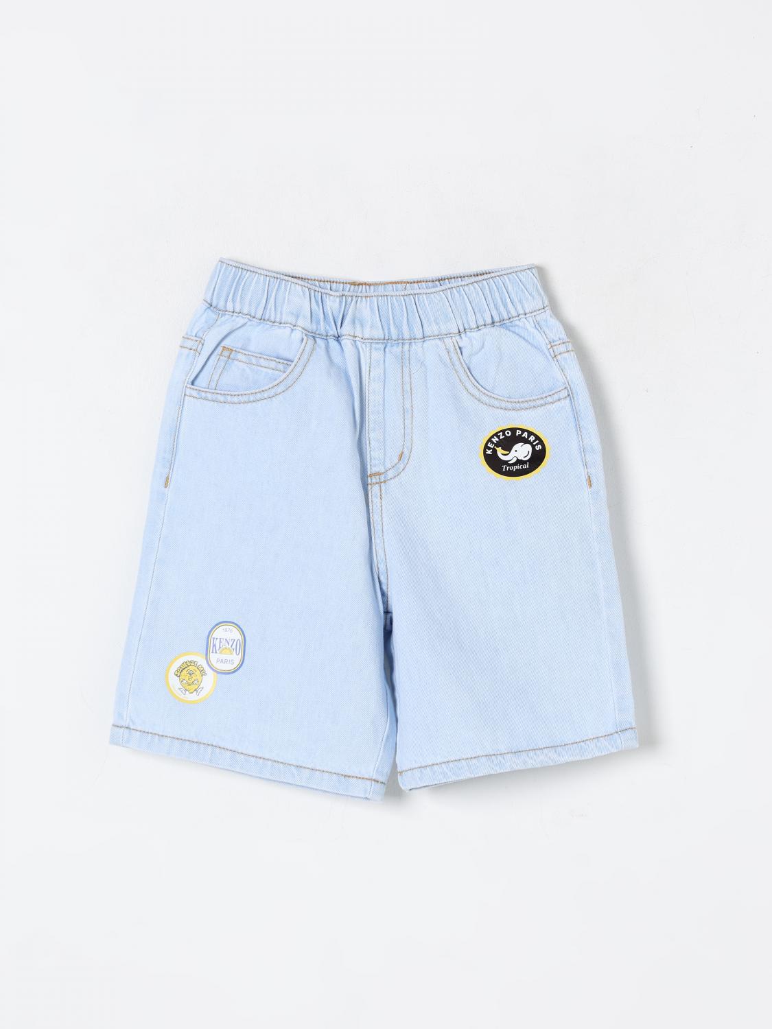 KENZO SHORT KENZO KIDS KIDS COLOR BLUE G62686009