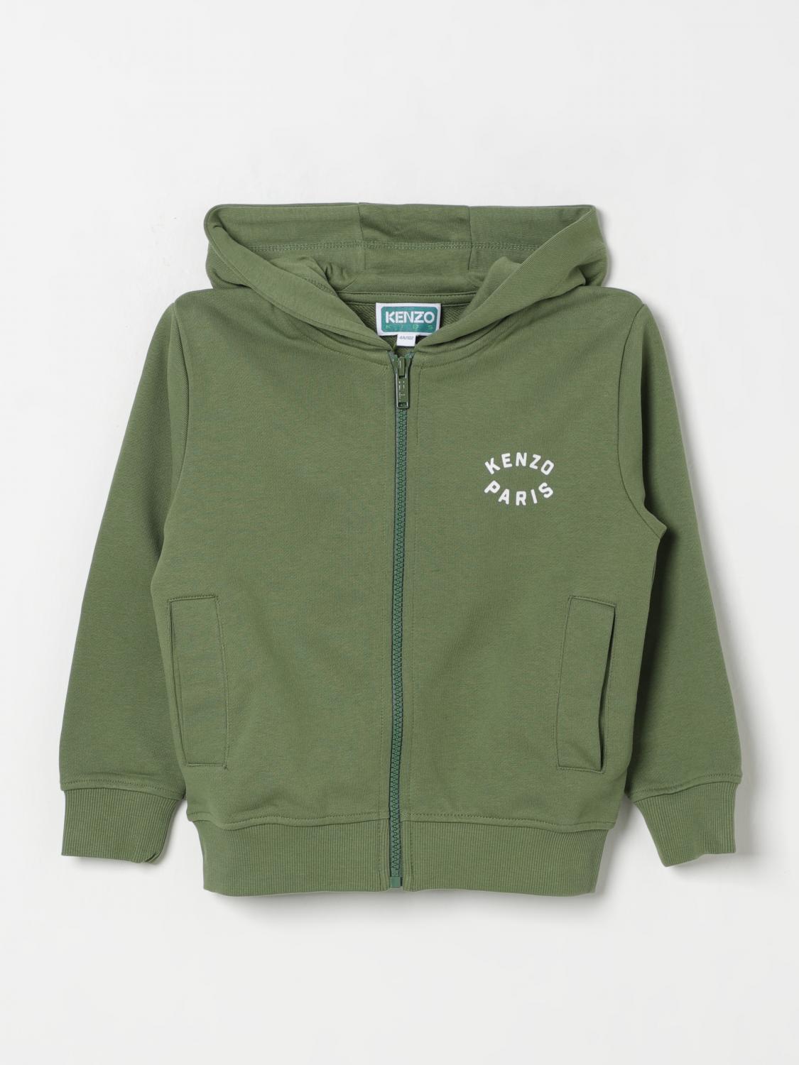Kenzo Sweater  Kids Kids Color Green In Green