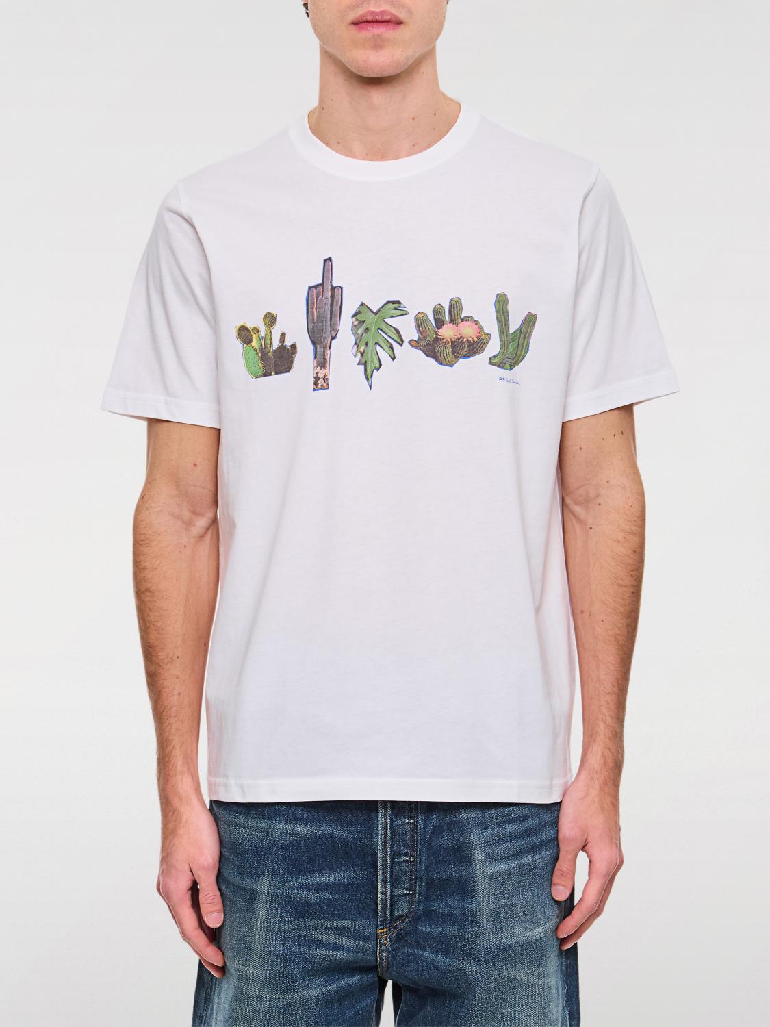 Paul Smith T-shirt Men Color White In White