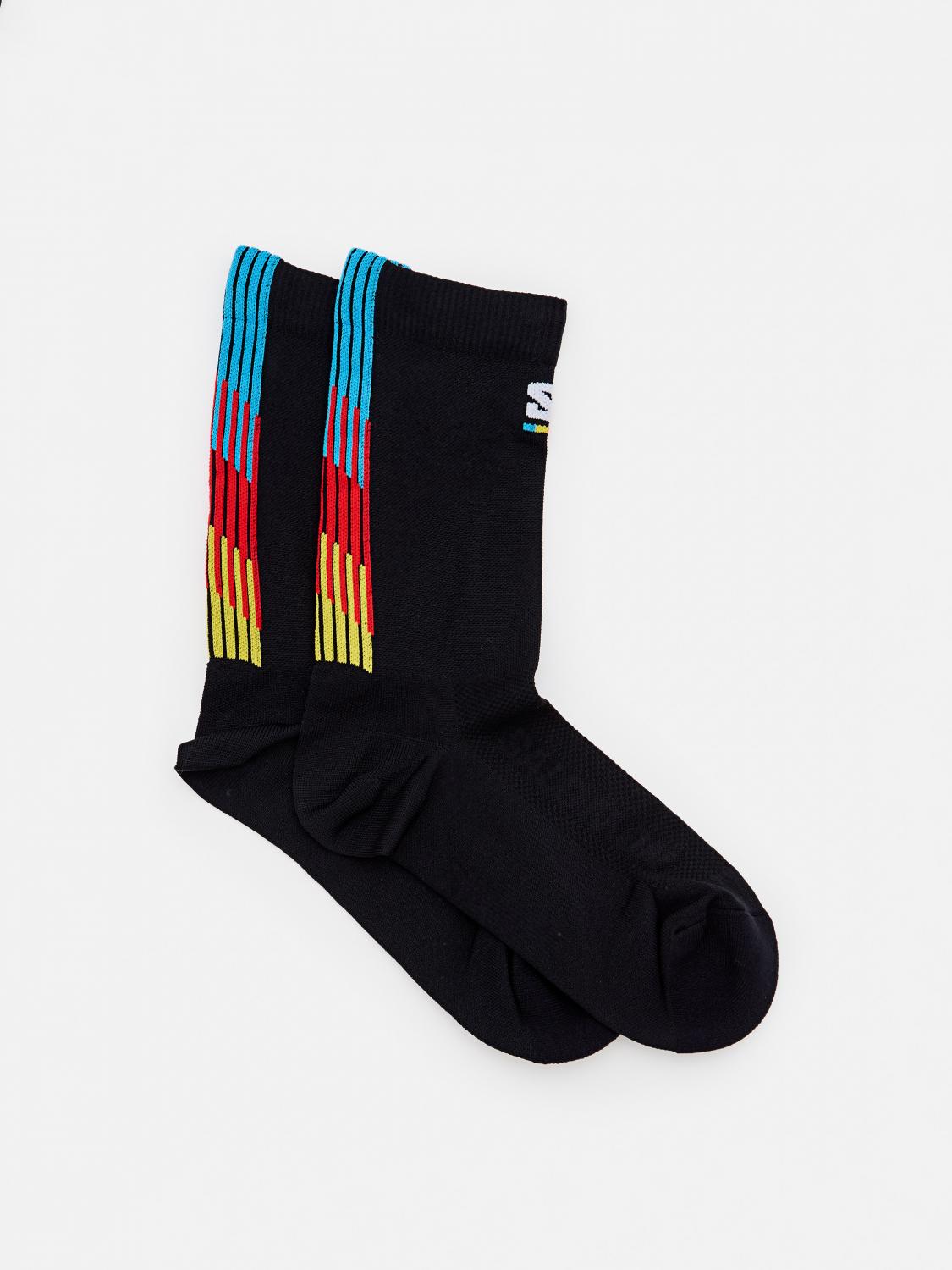 SALOMON SOCKS SALOMON MEN COLOR BLACK