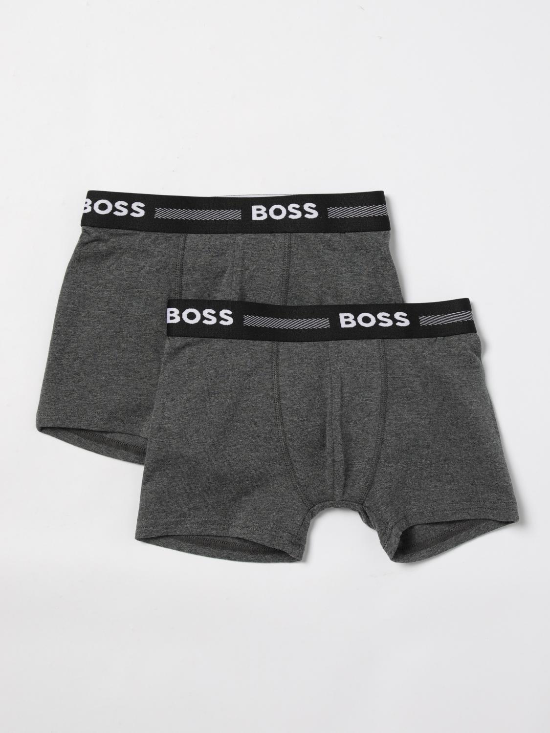 HUGO BOSS UNDERWEAR BOSS KIDS COLOR GREY