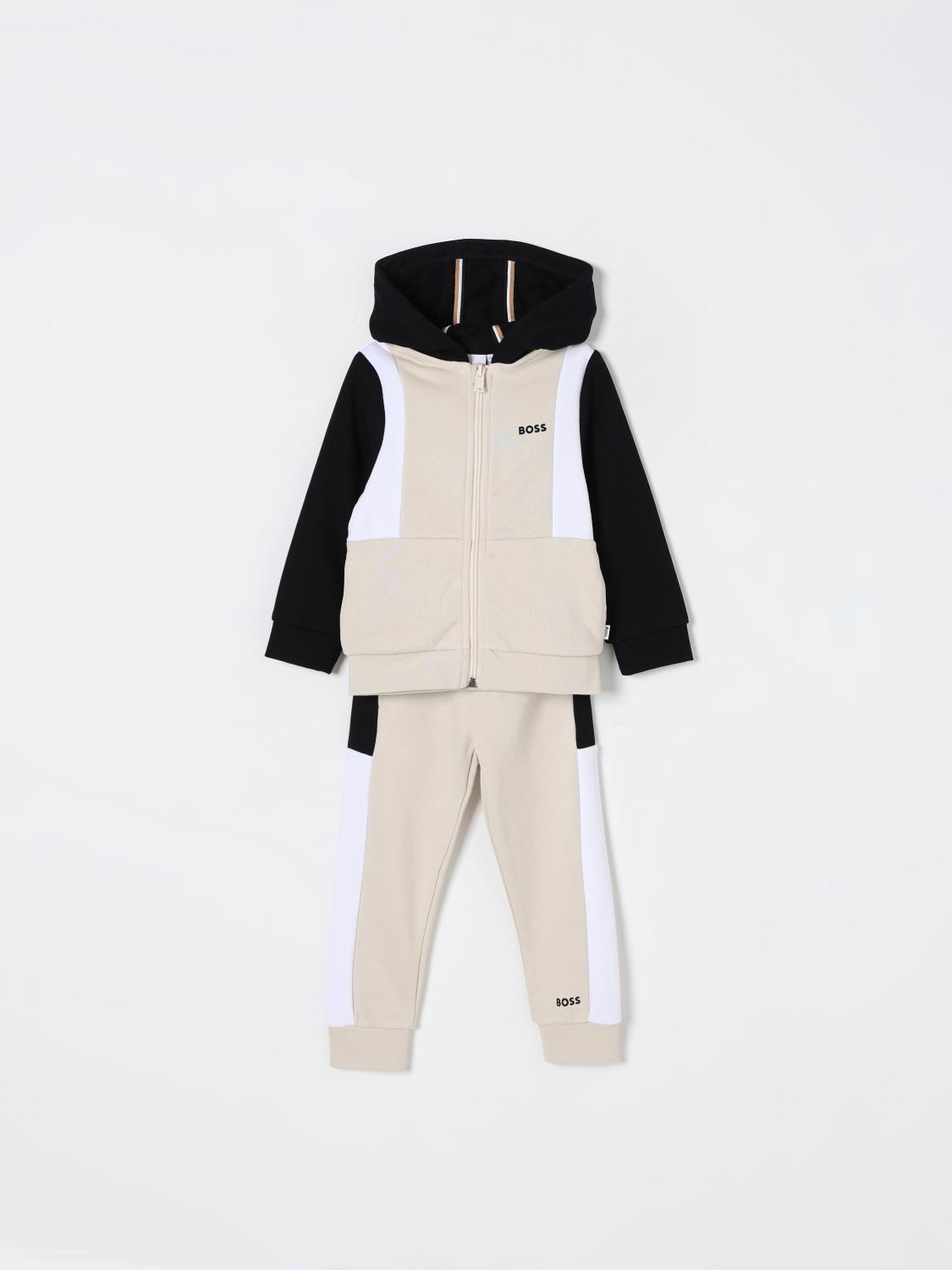 Hugo Boss Tracksuits Boss Kids Color Black In Black