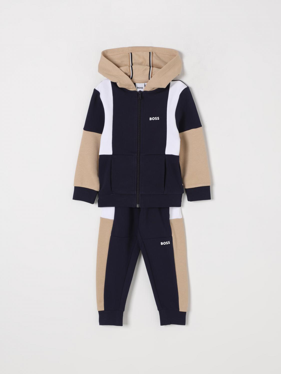 HUGO BOSS CLOTHING SET BOSS KIDS COLOR BLUE