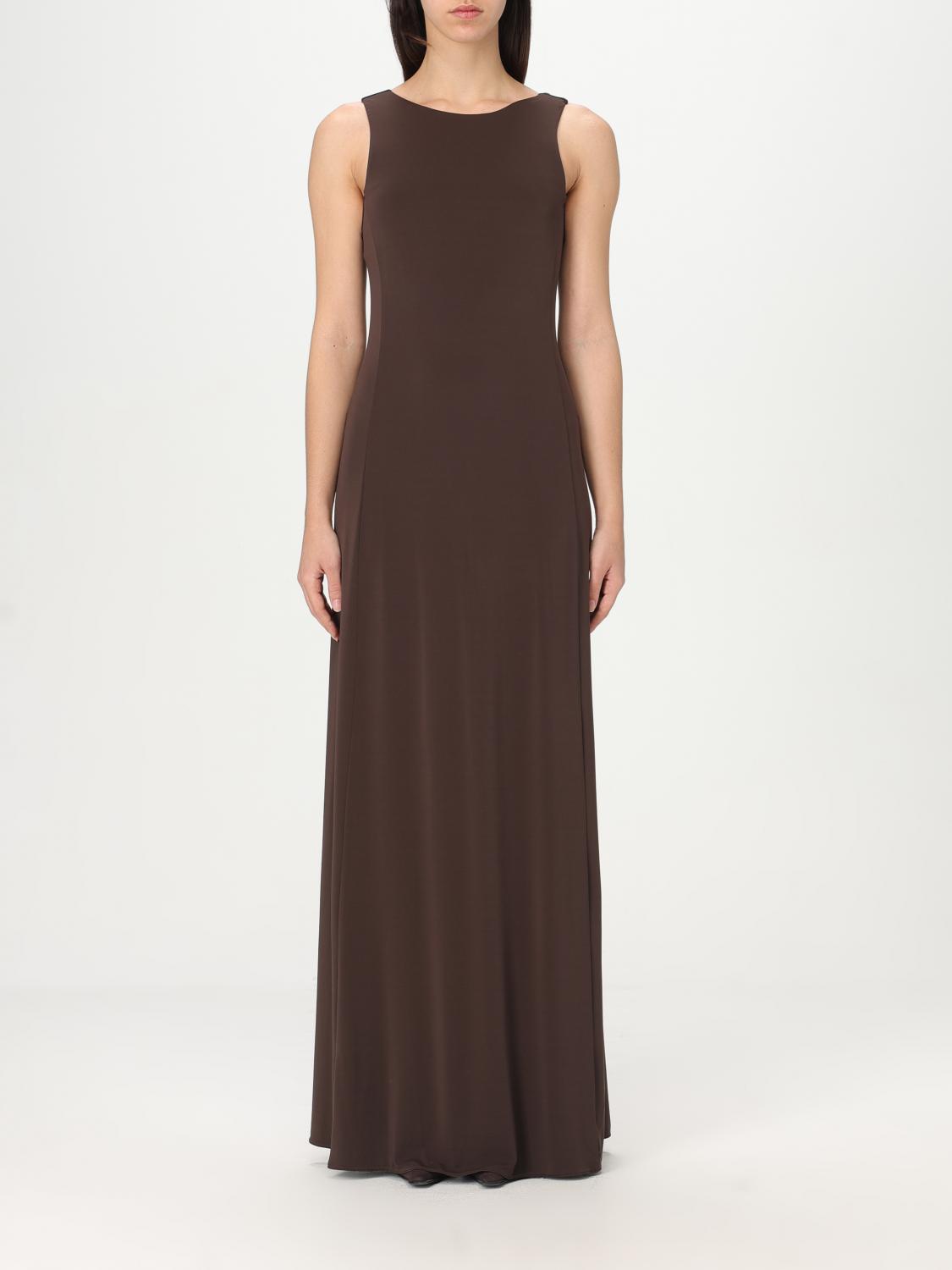 Shop Max Mara Dress Woman Color Black 1 In Schwarz 1