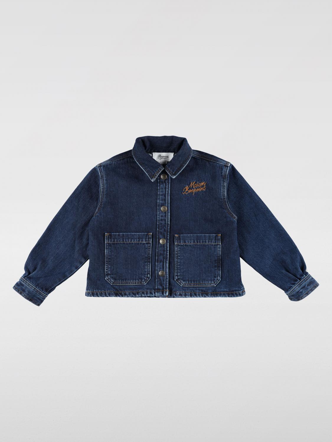Shop Bonpoint Jacket Kids Color Denim