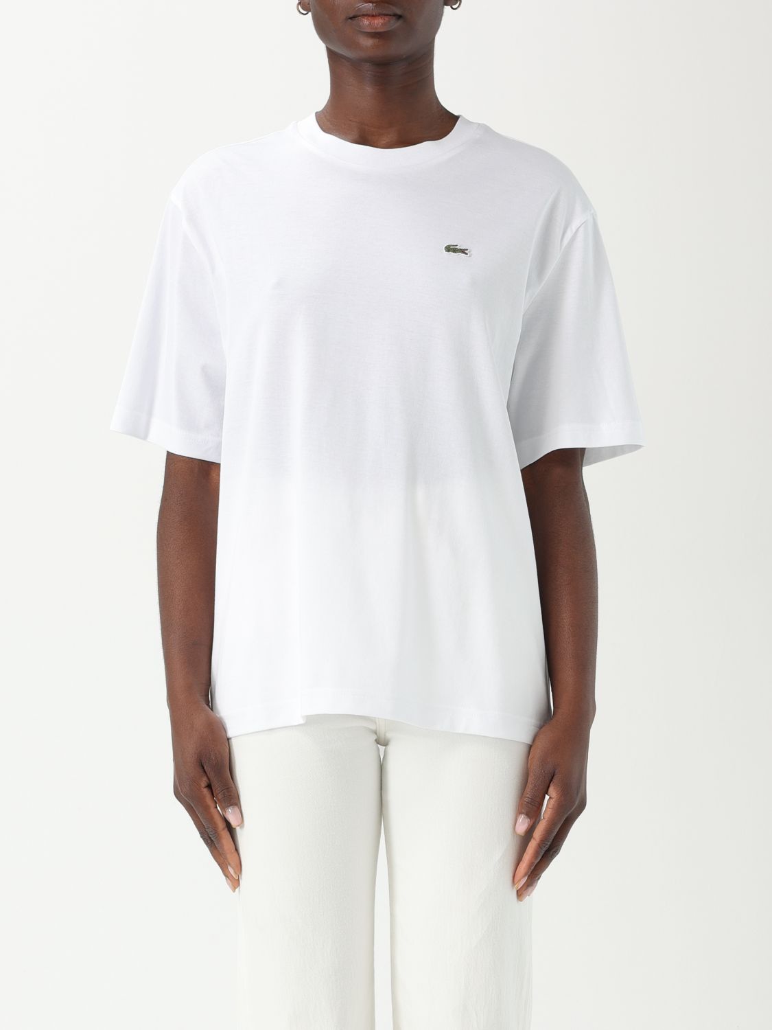 Lacoste T-shirt  Woman Colour White