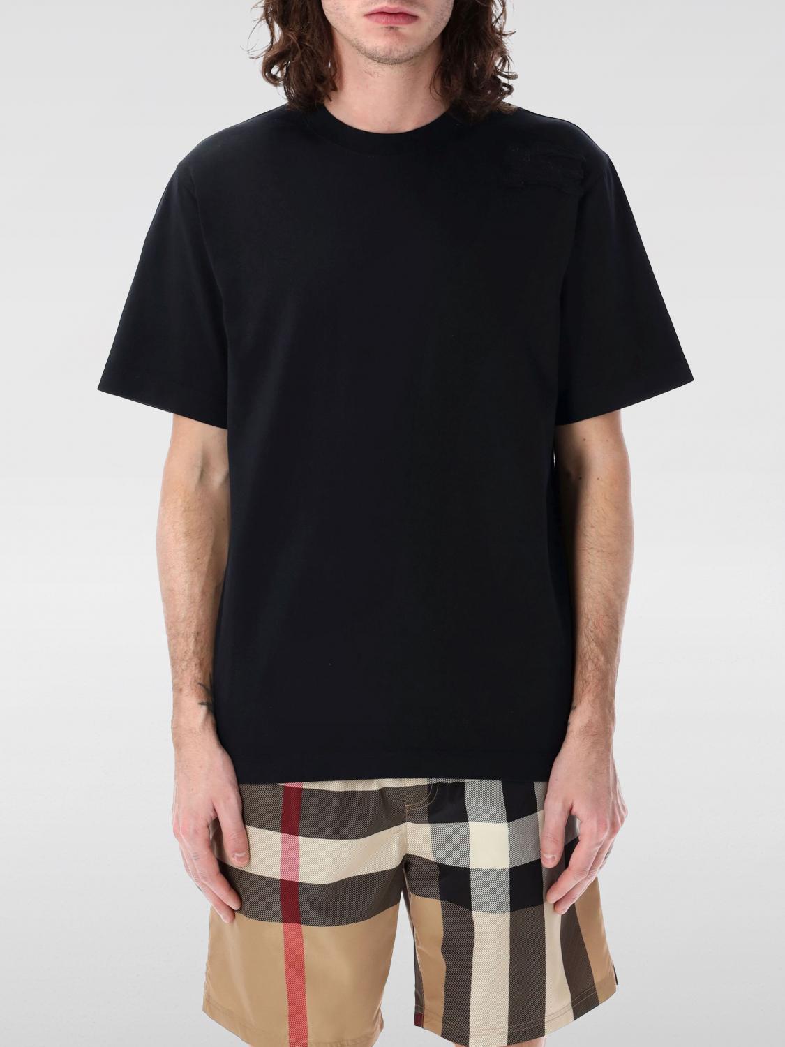 Burberry Boxer Swim Checkered Pattern Pockets Zip In Schwarz