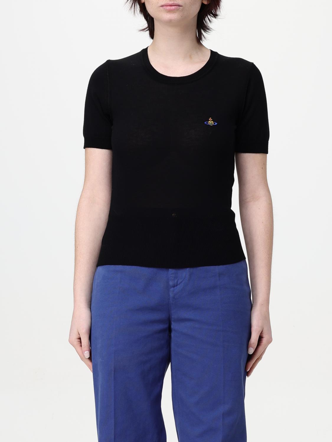Shop Vivienne Westwood T-shirt Woman Color Black