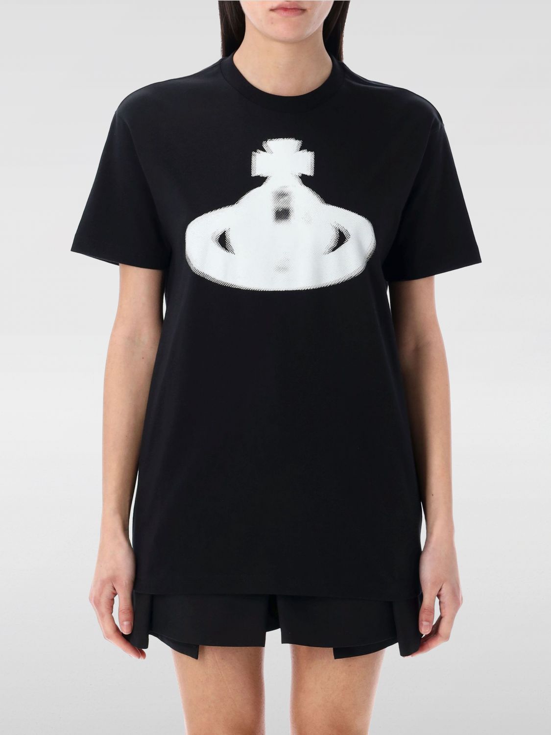 Shop Vivienne Westwood T-shirt Woman Color Black