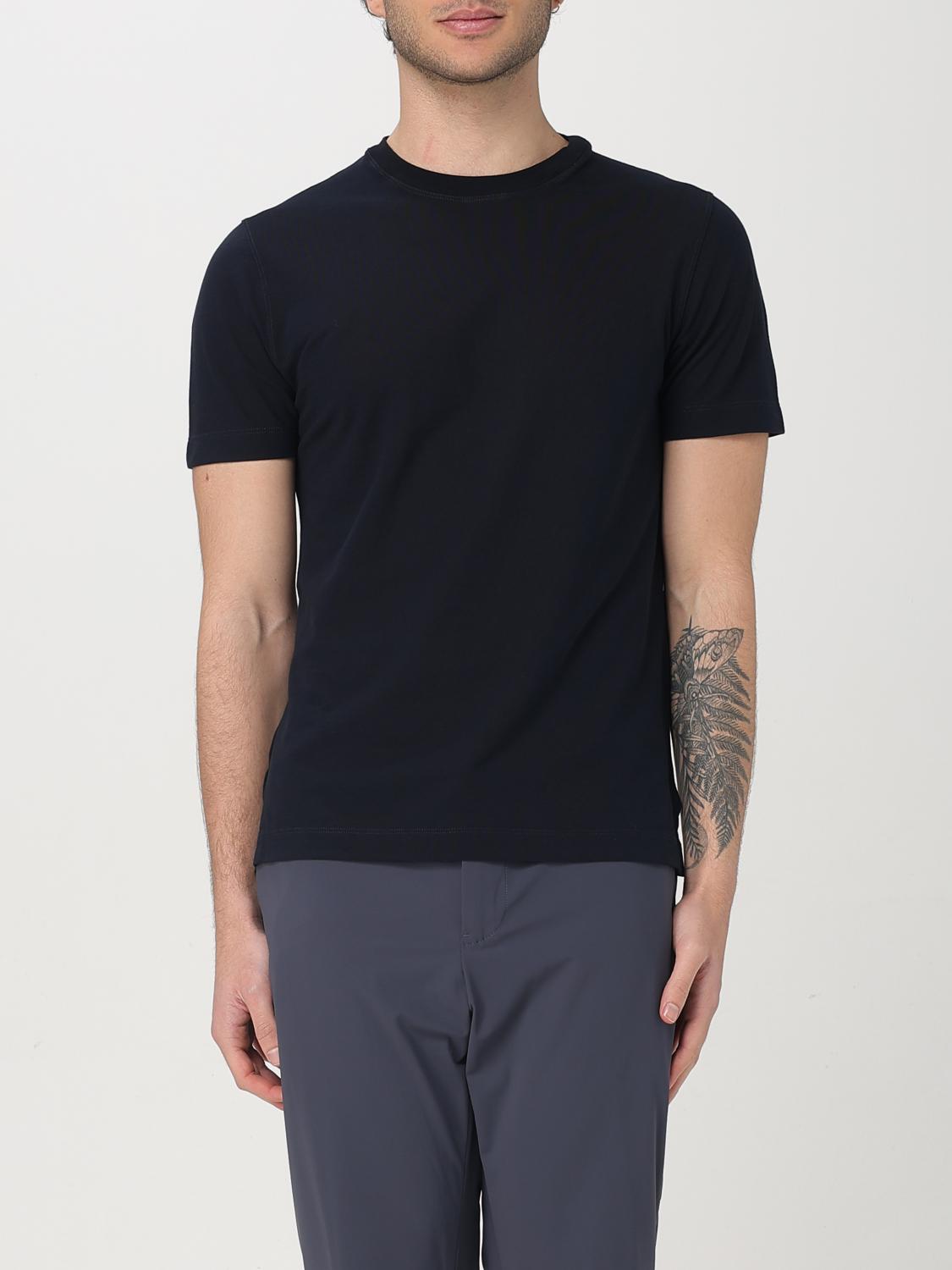 Zanone T-shirt  Men Color Blue In Blue