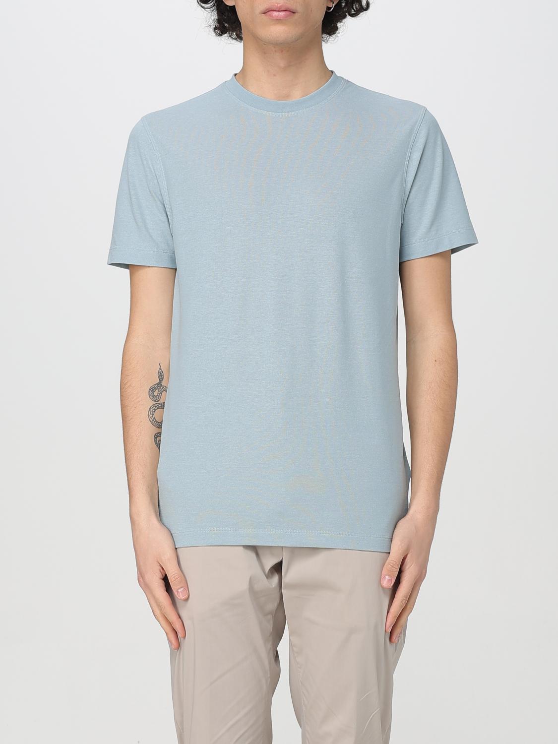 Zanone T-shirt  Men Color Sky In Sky