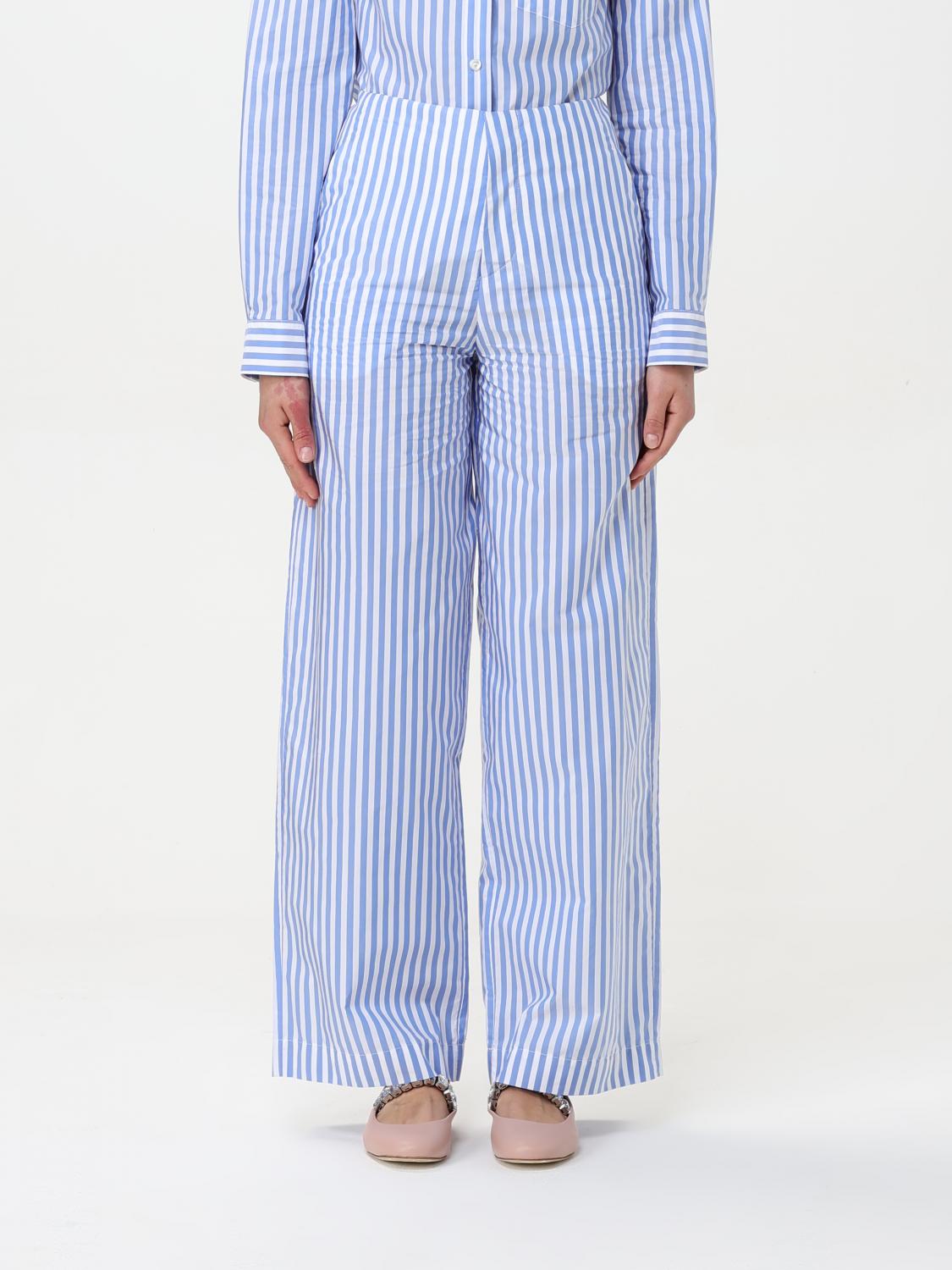 Philosophy Di Lorenzo Serafini Embroidered Poplin Pant In Multicolor