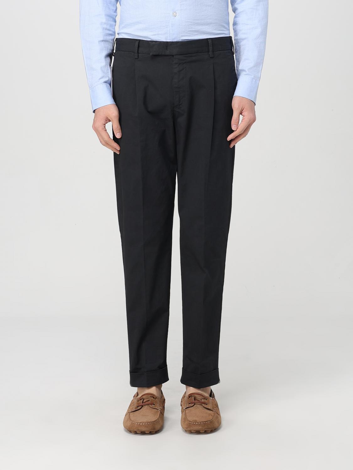 Pt Torino Pants  Men Color Black In Black