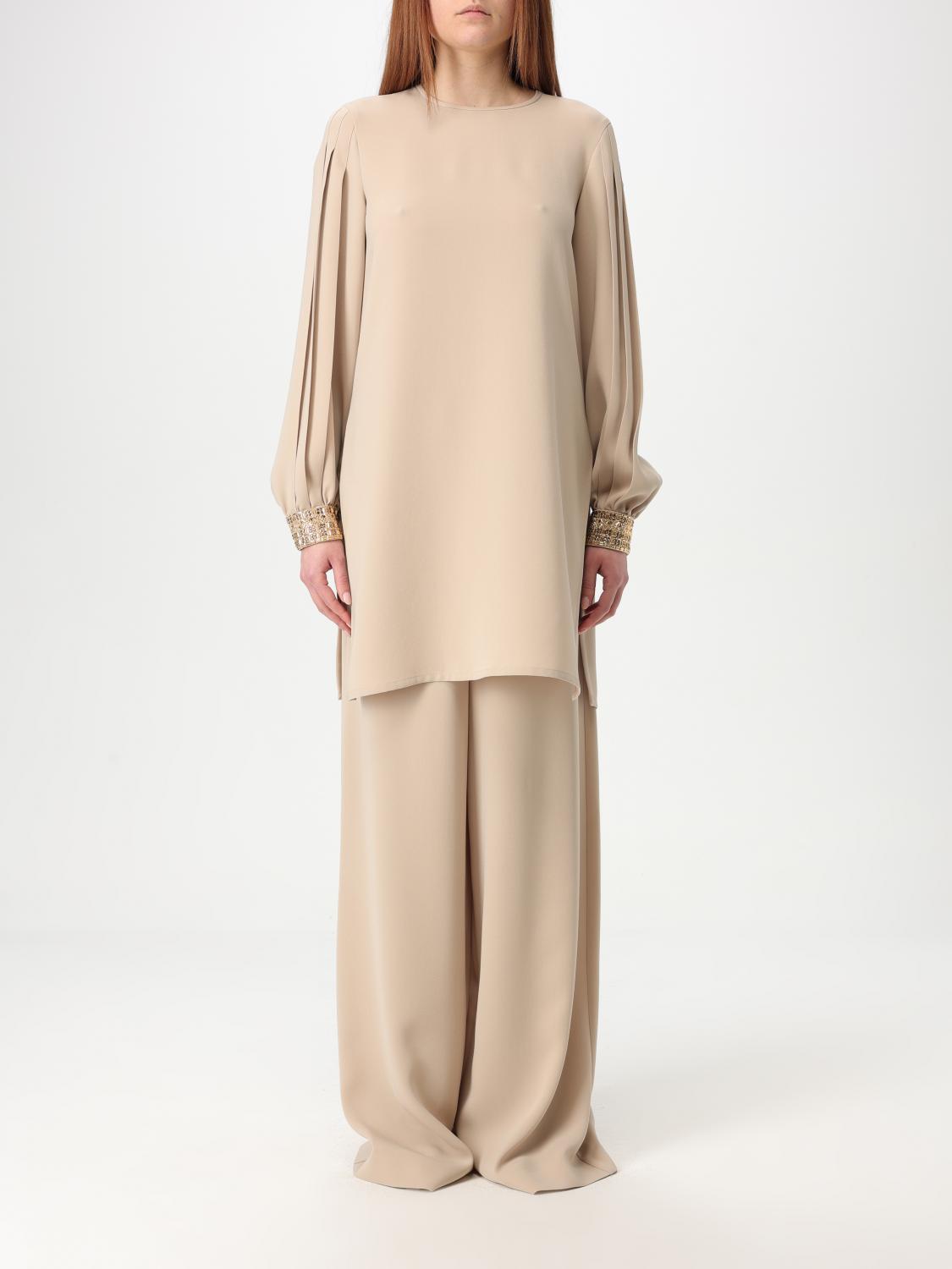 Max Mara Top Woman Beige In Beige