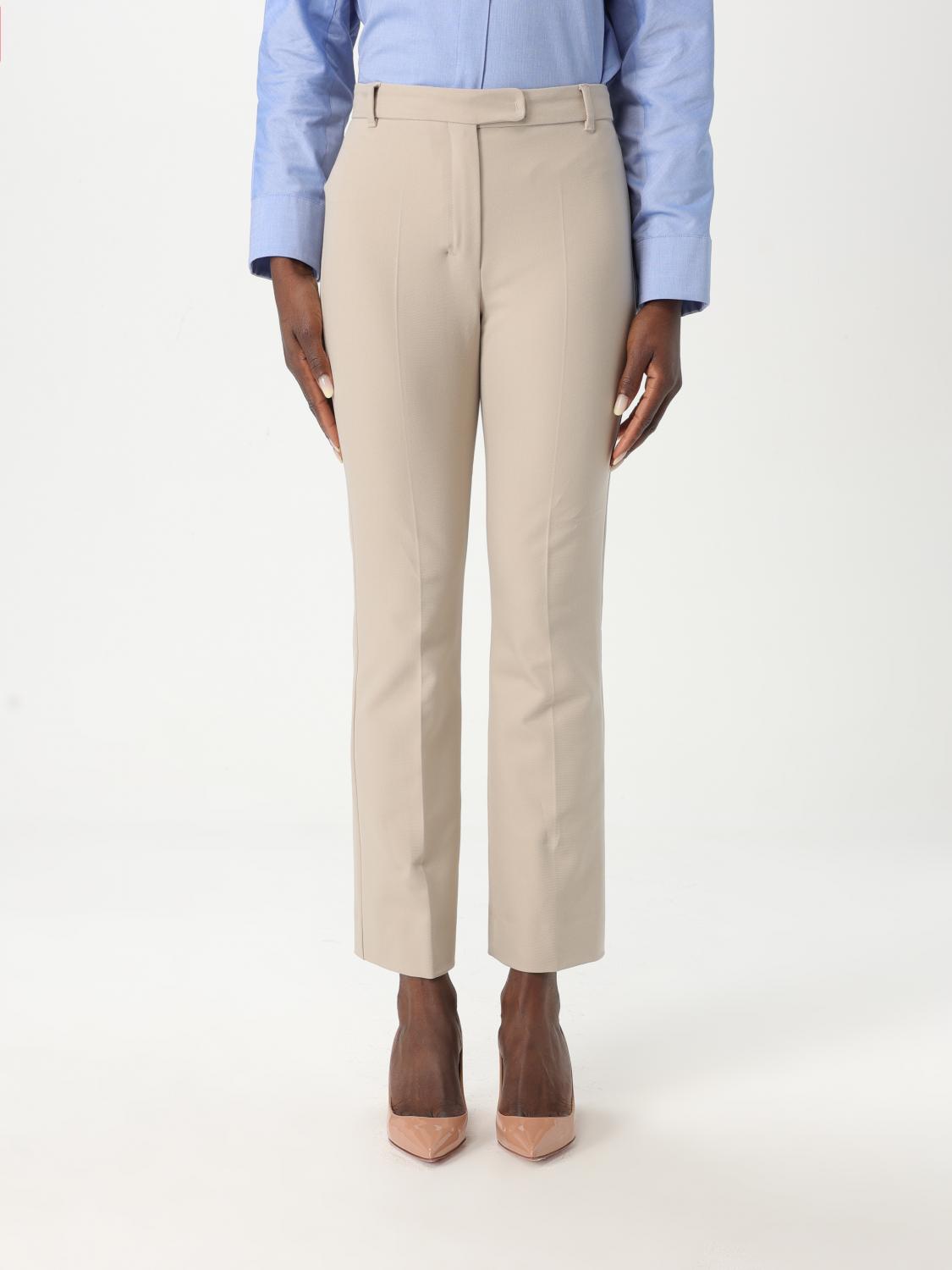 S Max Mara Pants ' Woman Color Beige In Beige