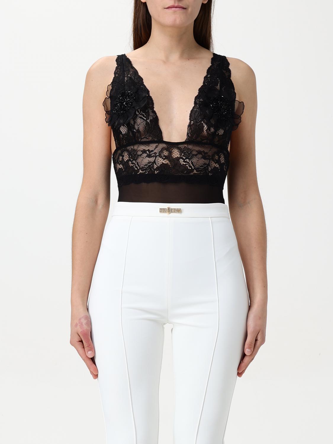 ELISABETTA FRANCHI Top Damen Farbe Schwarz