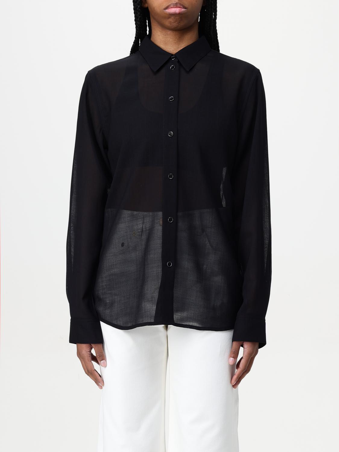 Helmut Lang Shirt Woman Color Black In Black