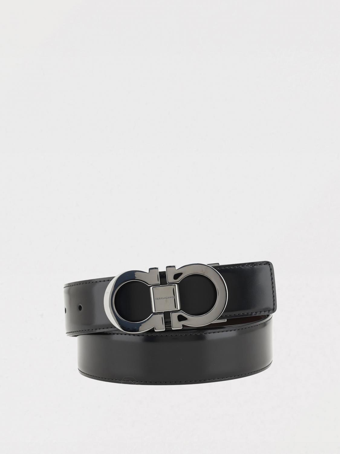 FERRAGAMO Belt Men color Black　FERRAGAMO ベルト メンズ カラー ブラック FERRAGAMO