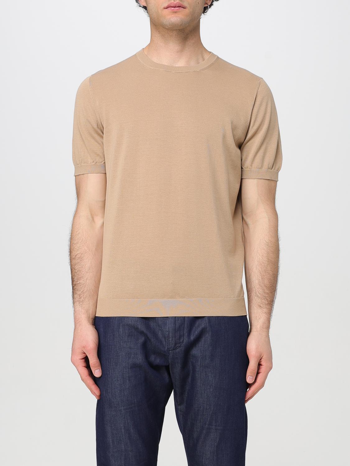 Drumohr T-shirt  Men Color Brown In Brown