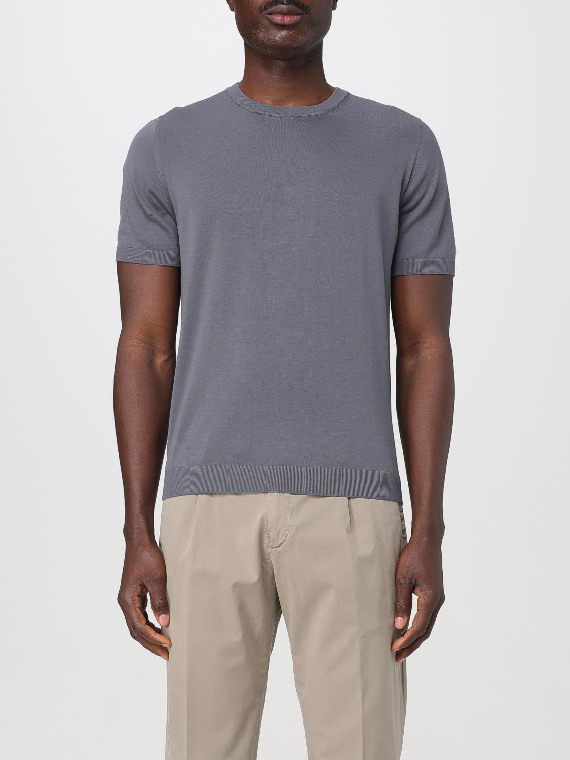 Drumohr Camiseta - Gris In スモーキーグレー