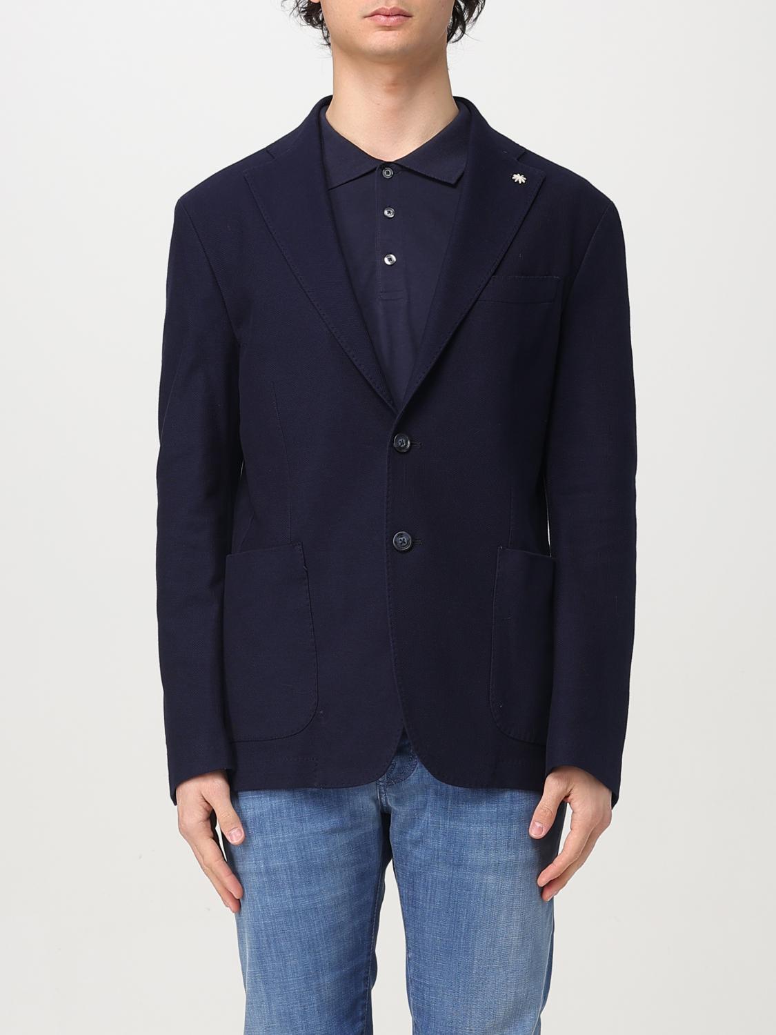 Manuel Ritz Blazer Men Color Blue In Blue