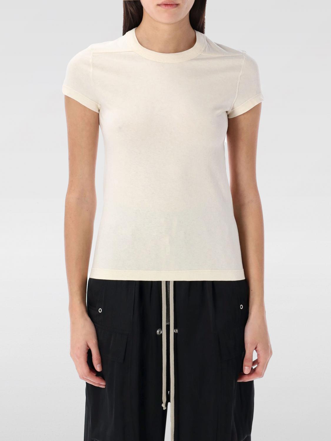 Rick Owens Women's Cropped Level T In Beige