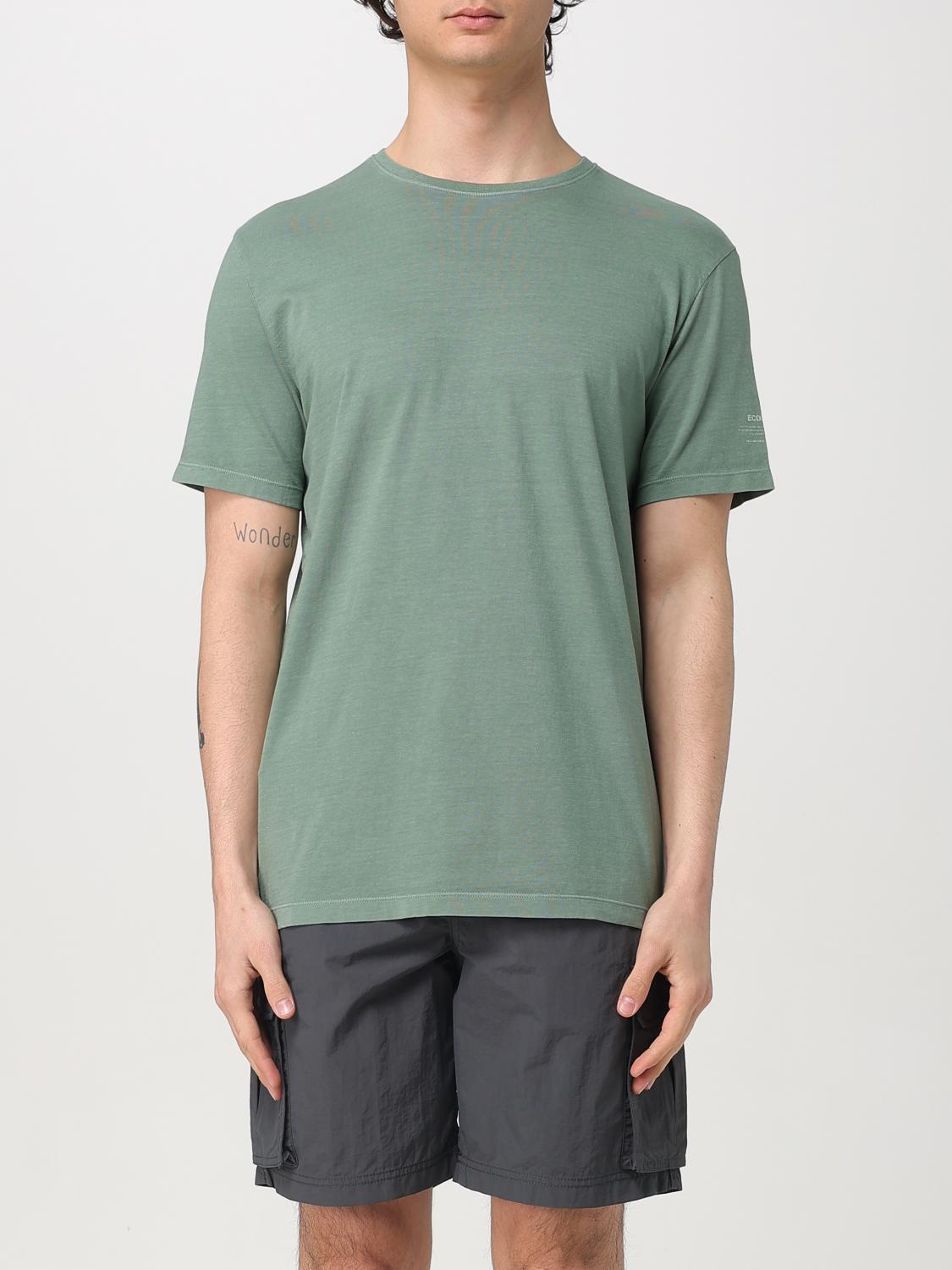 Shop Ecoalf T-shirt Men Color Green