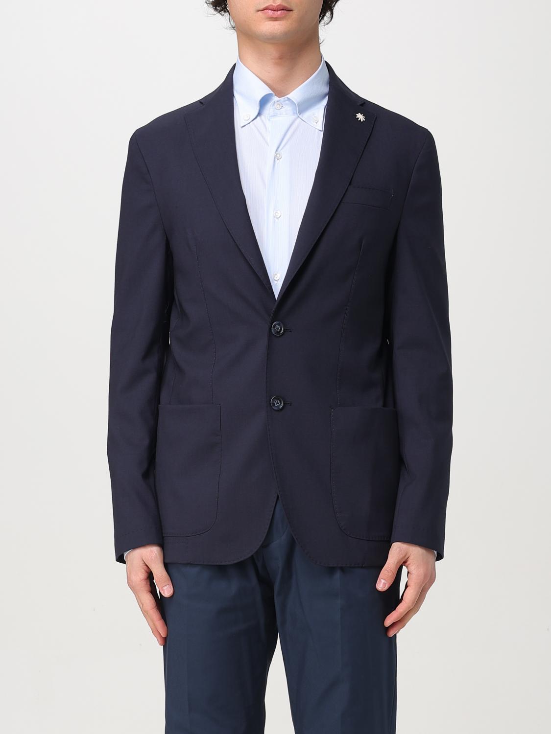 Manuel Ritz Blazer Men Color Blue In Blue