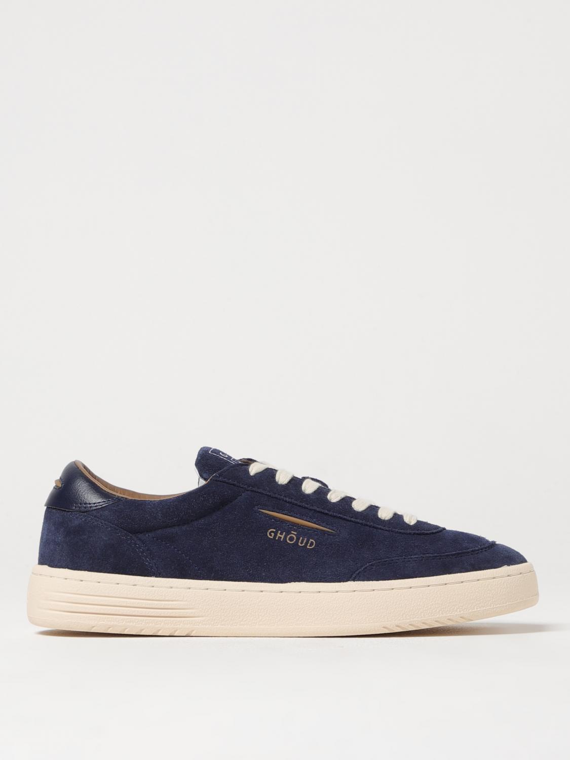 Ghoud Blue Lido Suede Sneakers In Blue