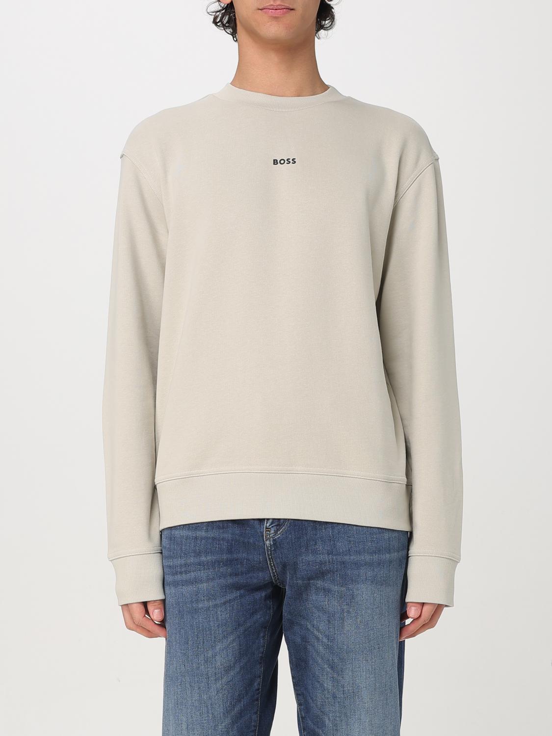 HUGO BOSS SWEATSHIRT HUGO MEN COLOR BEIGE G63460022