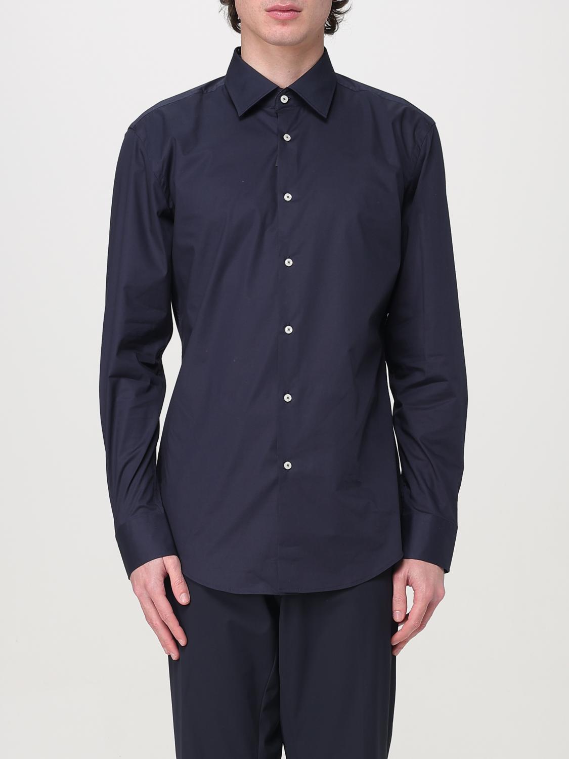 Hugo Boss Shirt Hugo Men Color Blue In Blue