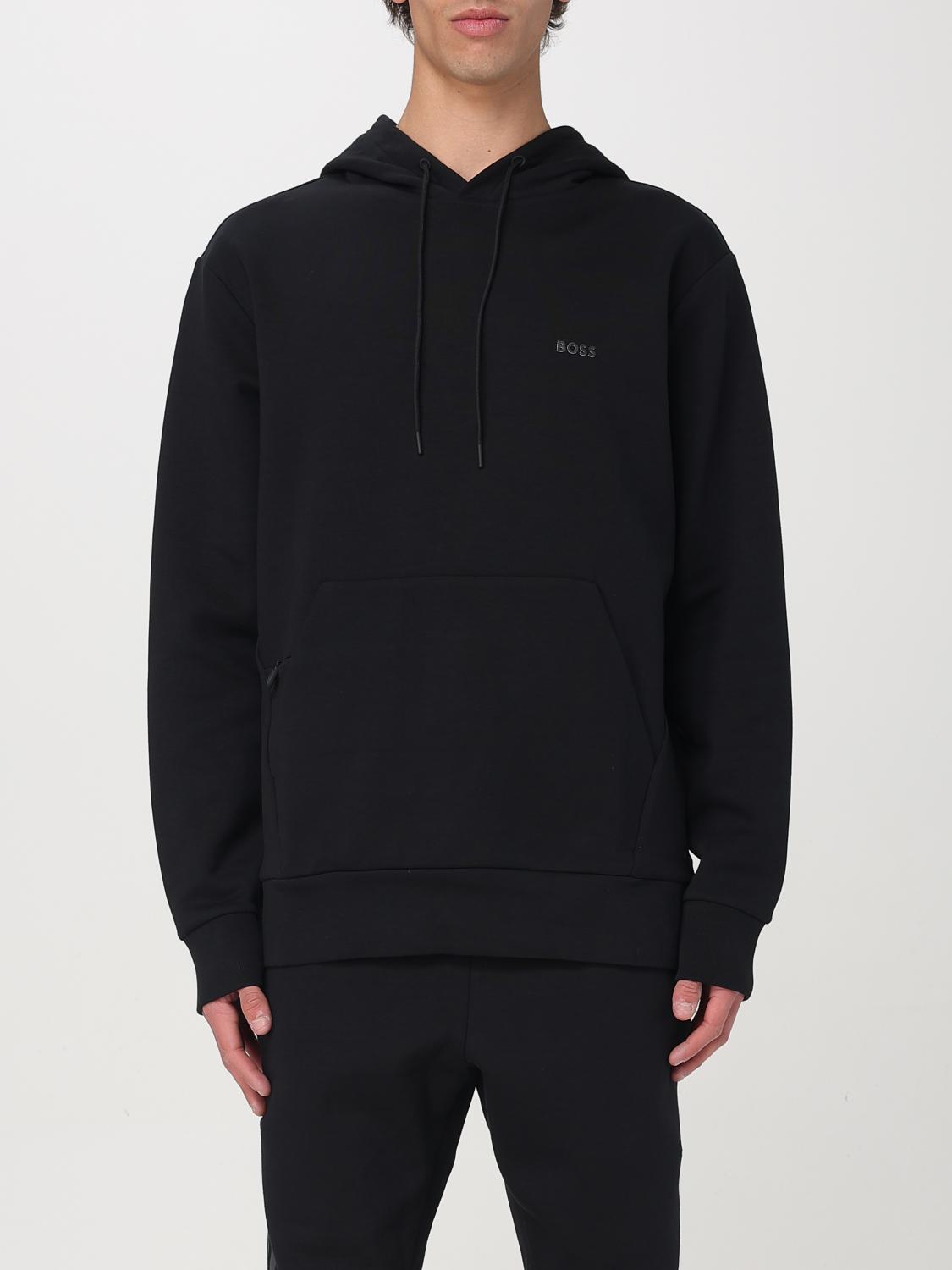 Shop Hugo Boss Sweatshirt Hugo Men Color Black