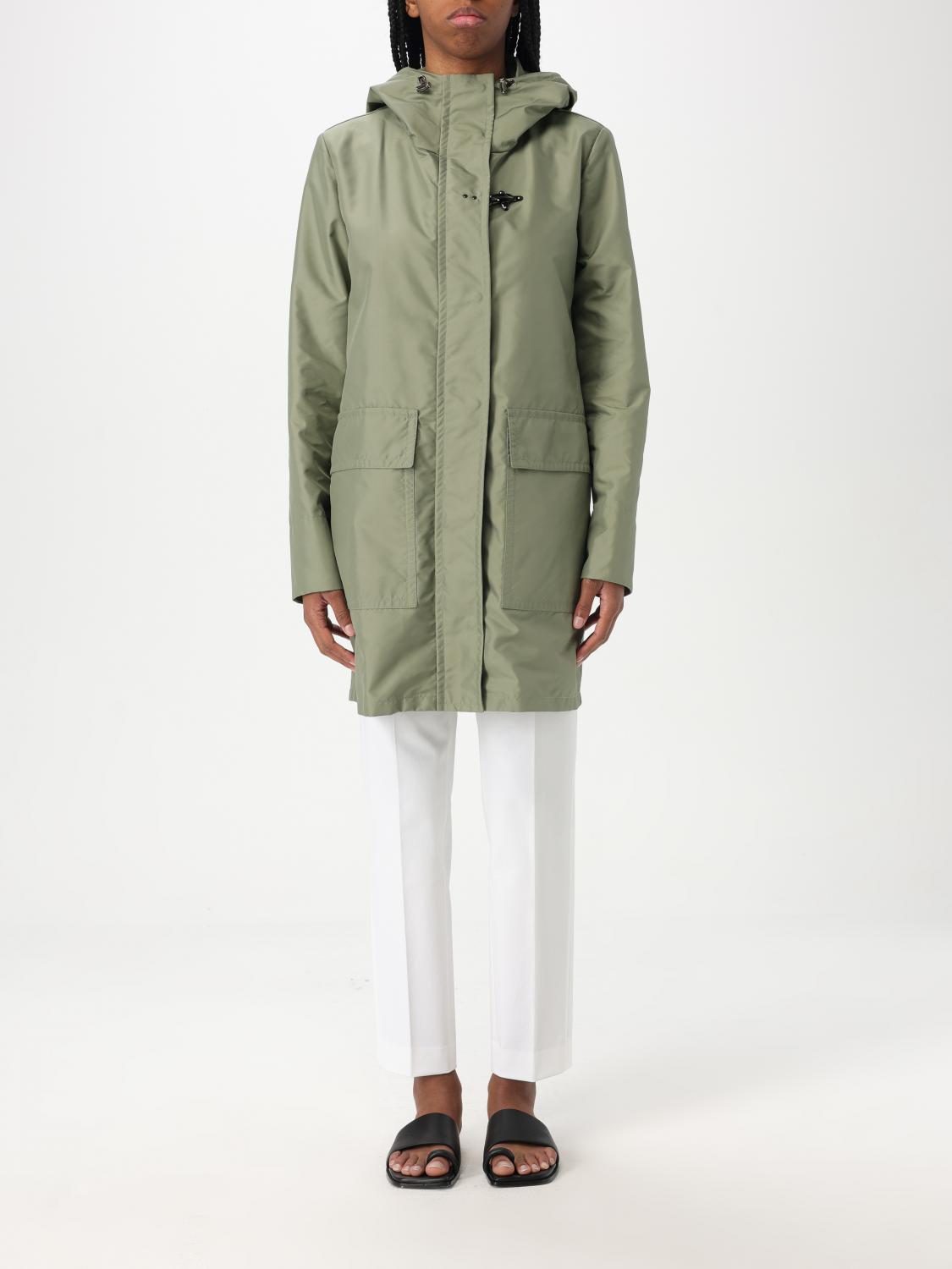 Fay Jacket  Woman Color Green In Green