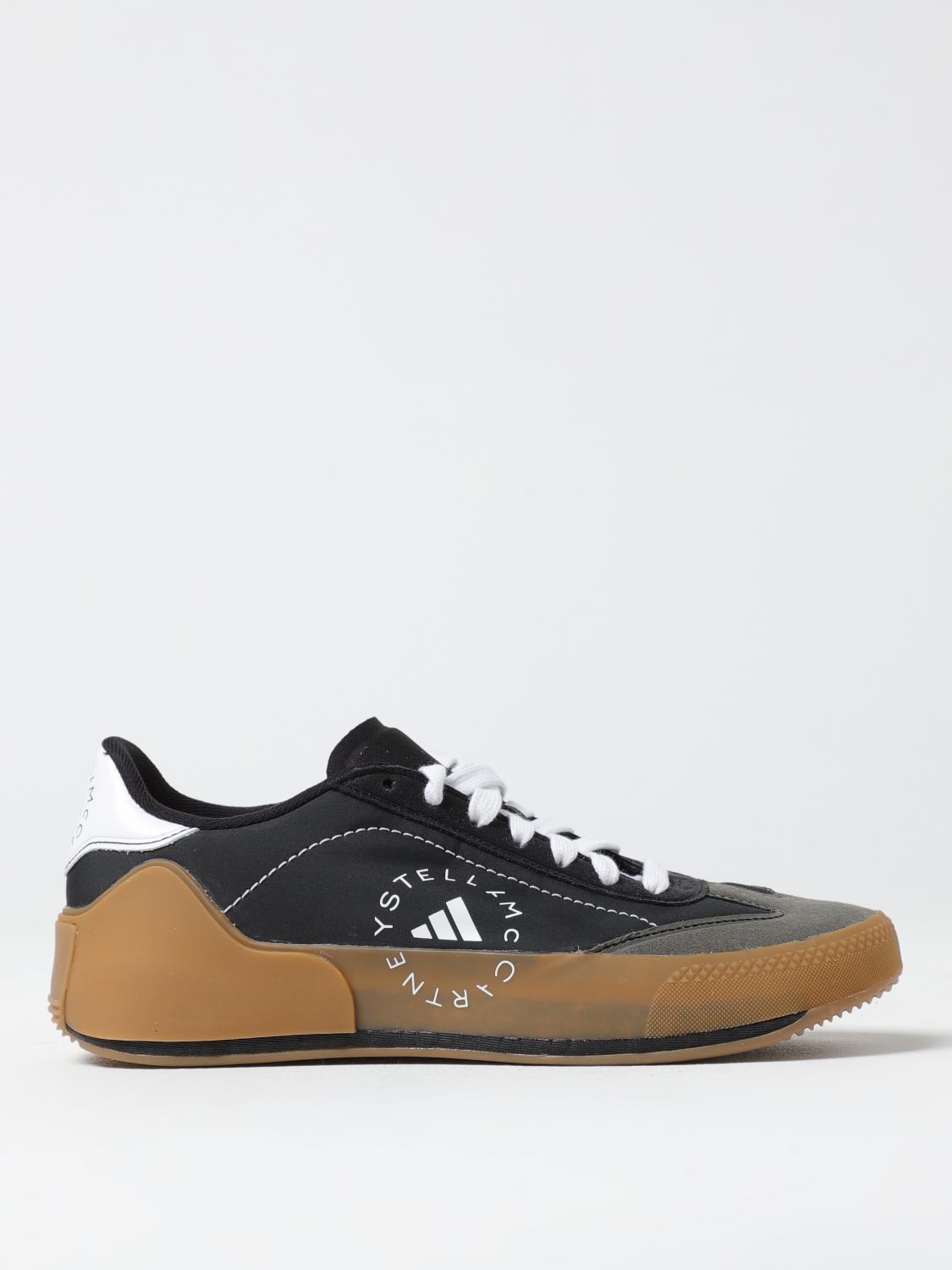 Adidas By Stella Mccartney Court Boost Tennis Sneaker In Black