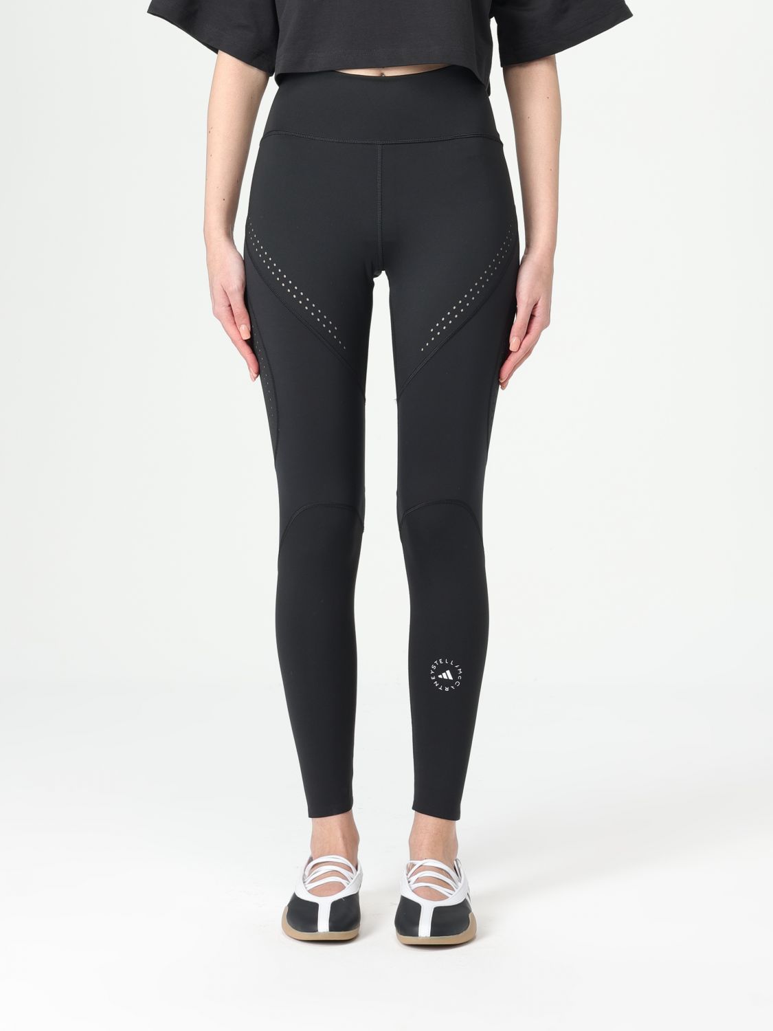 ADIDAS BY STELLA MCCARTNEY PANTS ADIDAS BY STELLA MCCARTNEY WOMAN COLOR BLACK G63583002