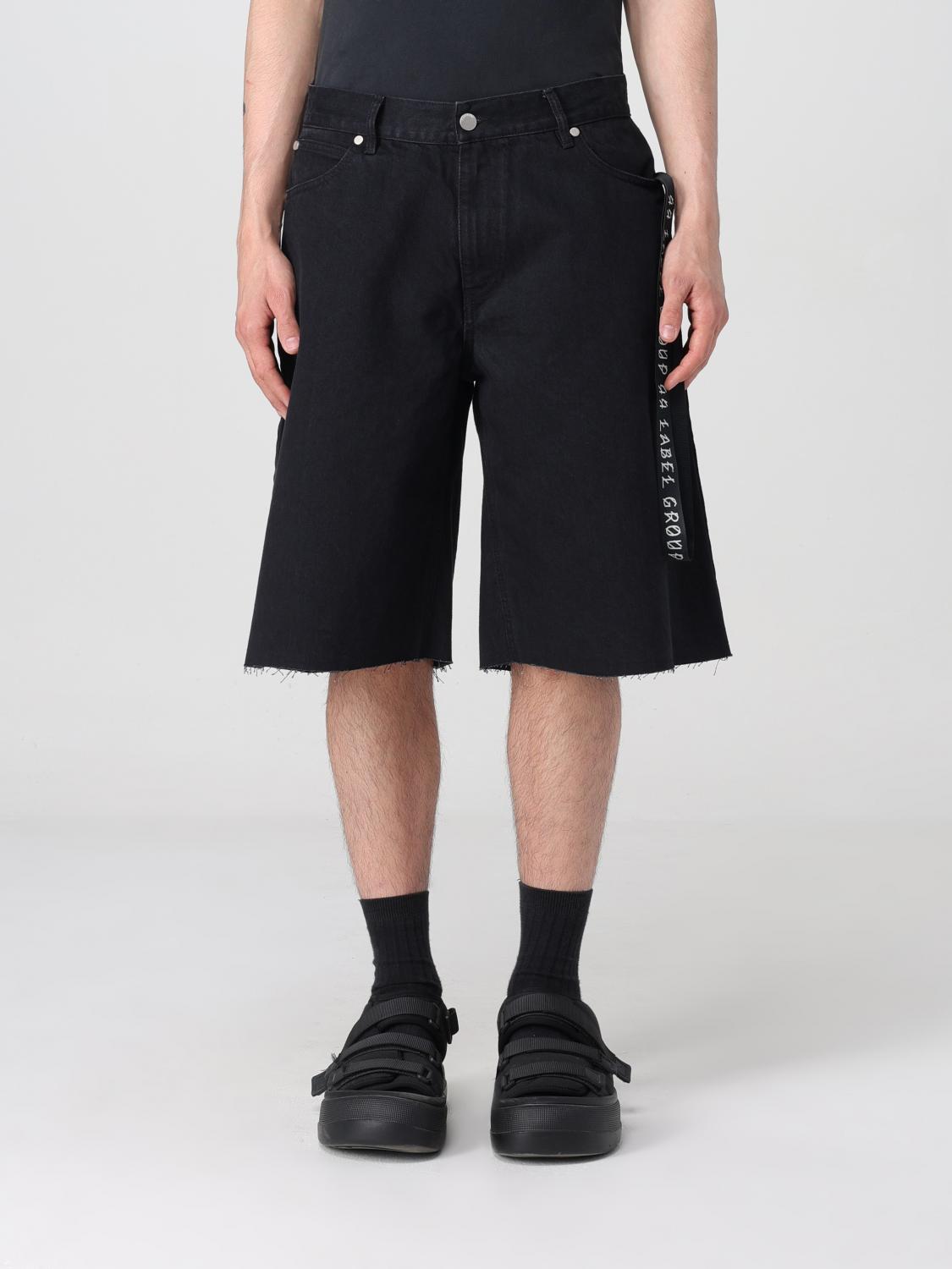 44 Label Group Black Pappas Shorts