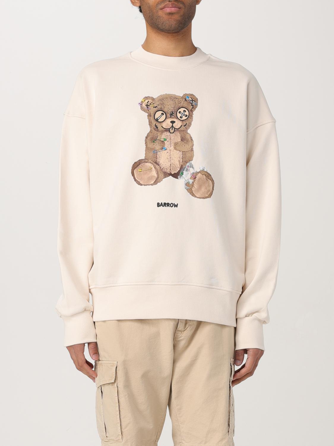 BARROW SWEATSHIRT BARROW MEN COLOR CREAM G63906078