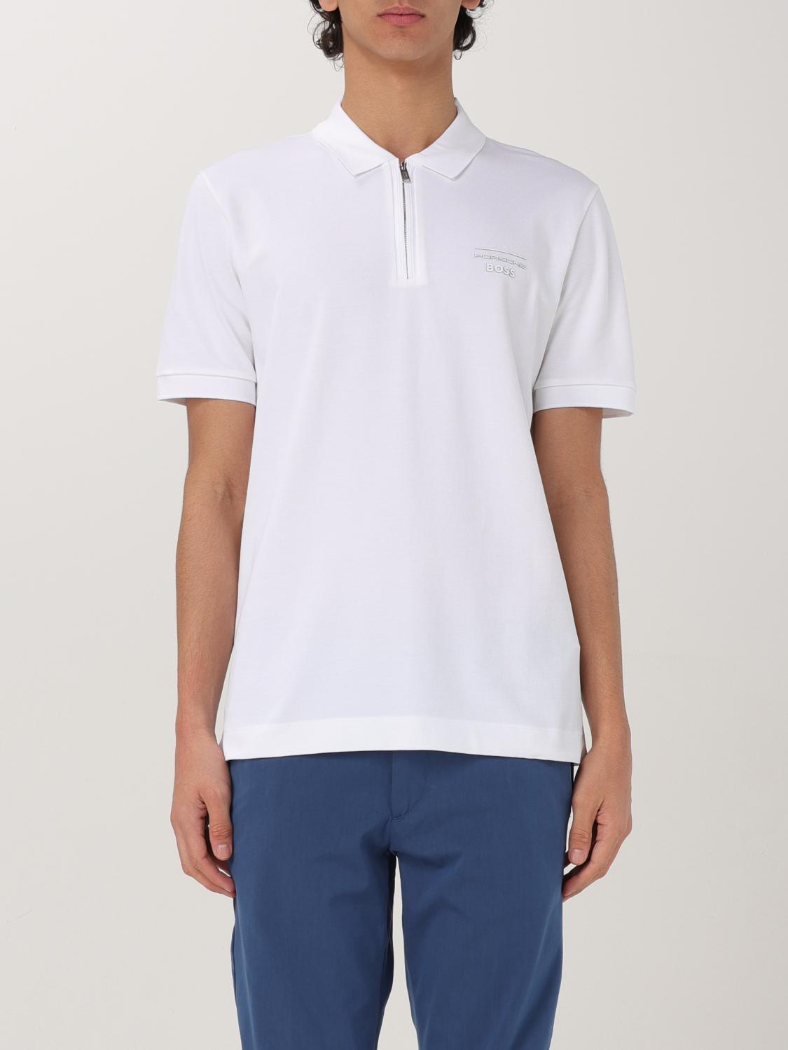 Hugo Boss Polo Shirt Boss Men Color White In White