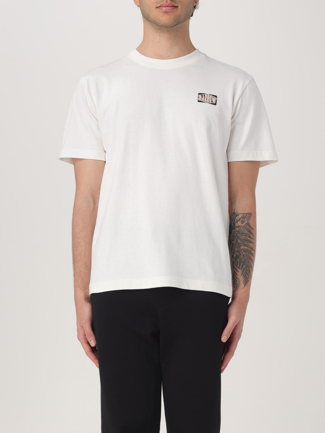 Barrow Printed T-shirt In White