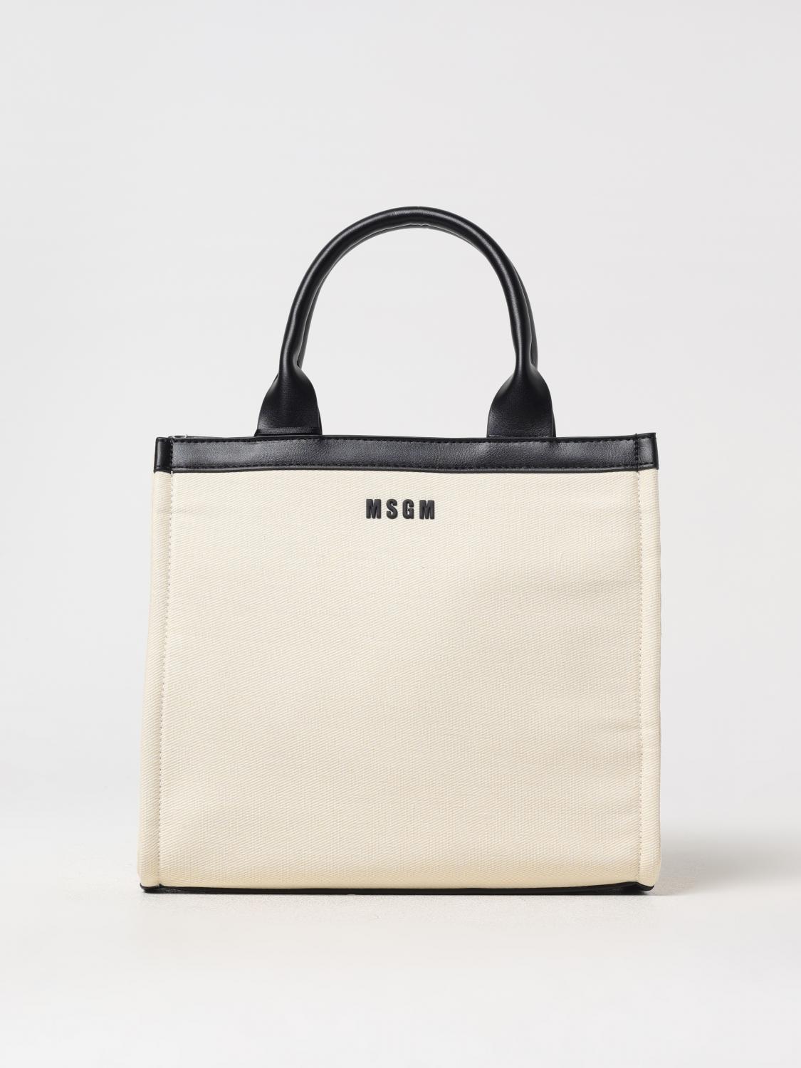 Msgm Bag  Kids Kids Color Cream