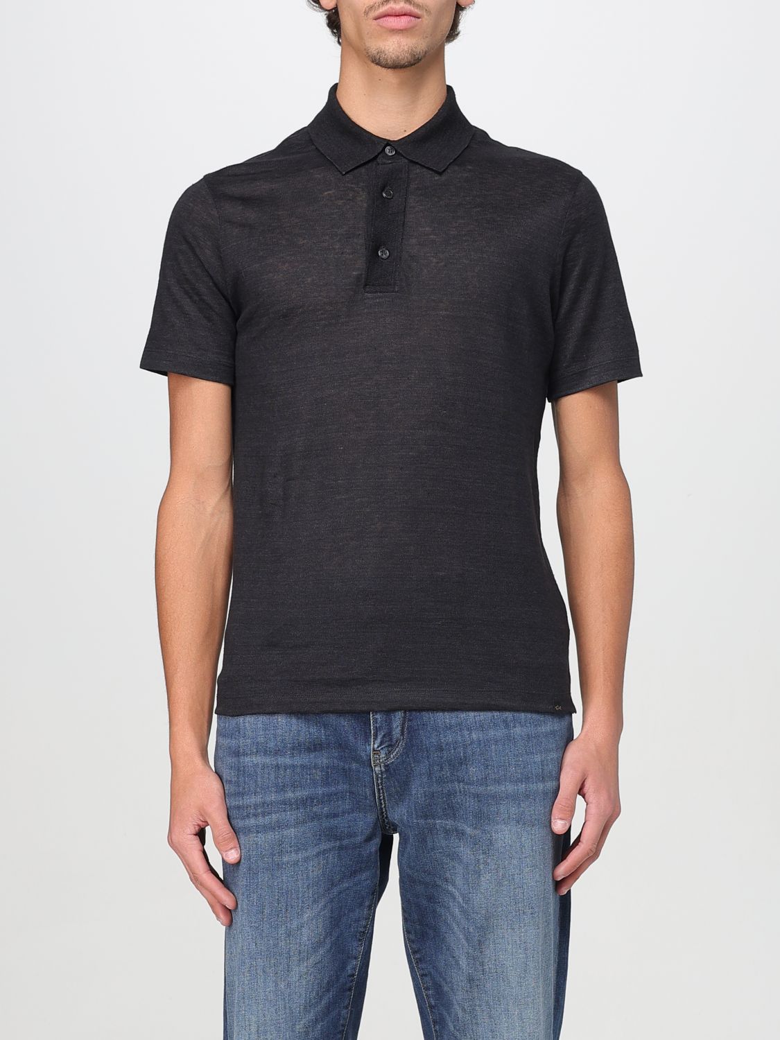 Shop Paul & Shark Polo Shirt  Men Color Black
